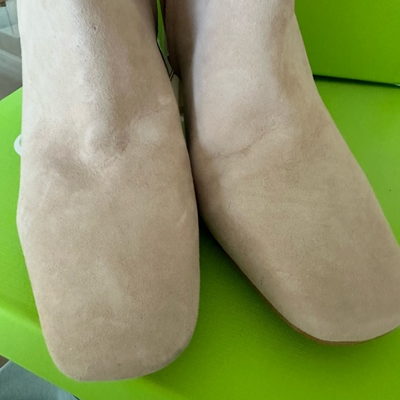 Sam Edelman NEW Suede Block Heel Ankle Boots Never worn. S 7.5 - Picture 3 of 7